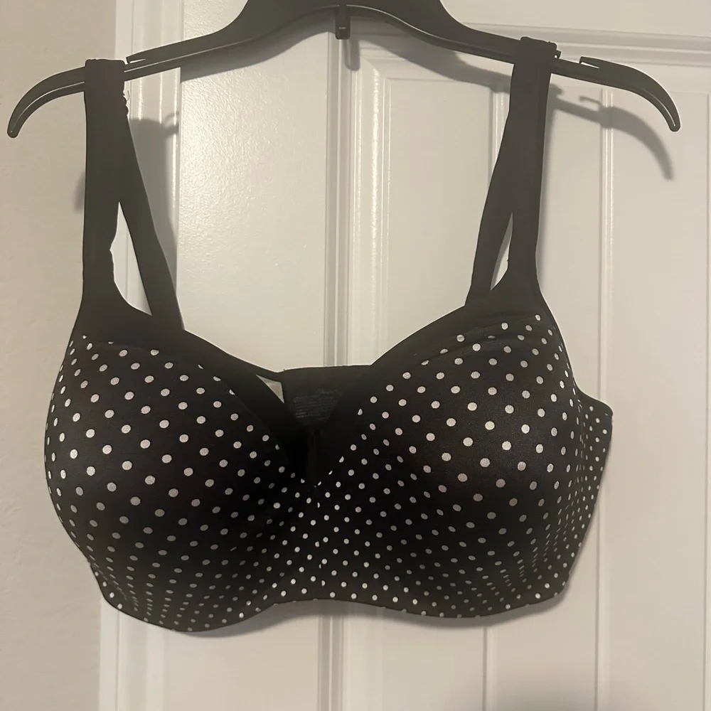 PLAYTEX Women's Secrets Underwire Full-coverage Balconette T-Shirt Bra Size 40DD